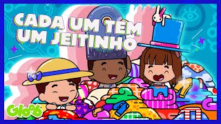 CADA UM TEM SEU JEITINHO BRISA  MINI DPA  MOMENTOS MUSICAIS  Mundo Gloob [upl. by Martinelli]