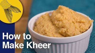 Bengali Kheer  Khoya or Mawa  Sweet Reduced Milk [upl. by Aznaed]