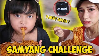 SAMYANG CHALLENGE CAMPUR SEMUA SAMYANG JADI SATU [upl. by Farrell]