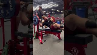 Pec Tear Bench Press [upl. by Nilek]