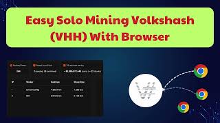 Wow I Have Just Found 3 Blocks Volkshash VHH With Browser Mining 2024 [upl. by Llecram936]