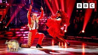 Chris McCausland and Dianne Buswell Paso Doble to El Gato Montes by Ramon Cortez ✨ BBC Strictly 2024 [upl. by Ennaylloh]