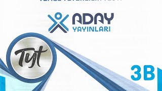 ADAY YAYINLARI TYT DENEME SINAVI GEOMETRİ SORU 33 [upl. by Aleahc657]