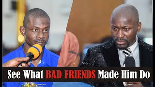 MUST WATCH😳🙆 See What BAD FRIENDS Made Him Do [upl. by Eimmit]