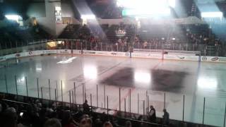 Wheeling Nailers intro VS Kalamazoo Wings [upl. by Leamhsi267]