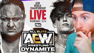 WORLD TITLE JOE vs HOOK  AEW Dynamite Live Stream January 17th 2024 [upl. by Oeht]