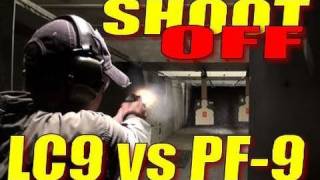 SHOOTOFF Ruger LC9 vs KelTec PF9 by Nutnfancy [upl. by Alegnaoj]