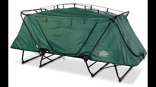 Kamp Rite Oversized Tent Cot setup [upl. by Esmeralda323]