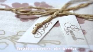 Invitaciones de boda 2013 1 [upl. by Eirak]