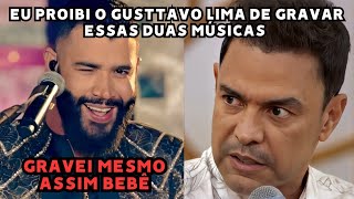 Zezé DiCamargo Proibe Gusttavo Lima de Gravar Duas Músicas mas ele Grava mesmo assim [upl. by Ailadgim]