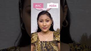 MAC Vs HUDA FOUNDATION COMPARISON ☀️  Review [upl. by Sisak341]