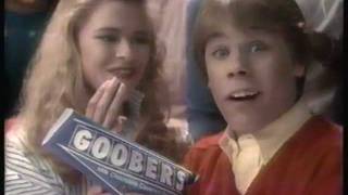 1986 Nestle Goobers candy commercial [upl. by Nosnev821]