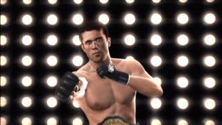 UFC on Fox sports 1  Chael Sonnen chokes out Shogun [upl. by Heurlin]