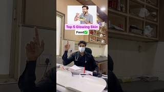 Glowing Skin Food🥗 shortsviral doctor skindoctor skincaretips virralshorts easyskincaretips [upl. by Nylknarf]