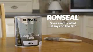 Using Our Anti Condensation Paint  DIY Tips from Ronseal [upl. by Teresita]