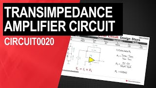 How to Design Transimpedance Amplifier Circuits [upl. by Knapp962]