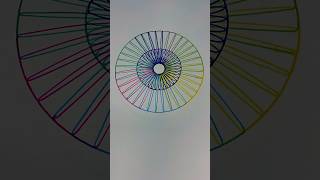 ❤️😍The spirograph is abnormalworld❤️😍 relaxing spiroart satisfying spirograph craft [upl. by Notfilc]