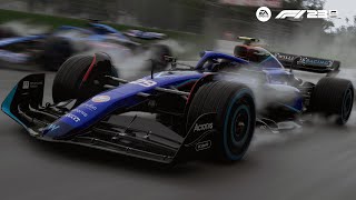 F1 23 DRIVER CAREER MODE Part 4 CHAOTIC WET QUALIFYING AT IMOLA 🌦️🇮🇹 [upl. by Rosmarin447]