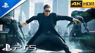 THE MATRIX PS5 Realistic ULTRA Graphics Gameplay 4K 60FPS [upl. by Eggleston]