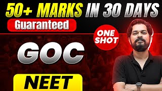 50 Marks Guaranteed GOC  Quick Revision 1 Shot  Chemistry for NEET [upl. by Auburta]