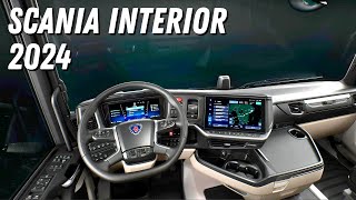 The Scania RSeries 2024 Interior A Haven for the Discerning Driver [upl. by Attey]