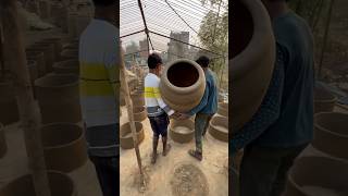 Mud Oven Traditional Tandoor Making Process shorts [upl. by Doehne]