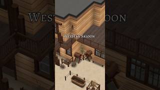 Western Saloon The Sims FreePlay shorts simsfreeplay thesimsfreeplay thesims [upl. by Oremoh]