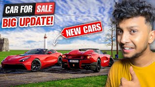 CAR FOR SALE BIGGEST UPDATE 😍 NEW CARS amp NEW CITY  Car For Sale Simulator 2023 [upl. by Antons]