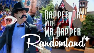 Disneylands DAPPER DAY with MISTER DAPPER [upl. by Sheldon690]