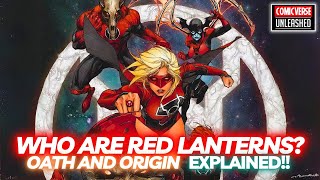 What Is the Red Lantern Oath amp What Is Their Origin Story [upl. by Anitsej]