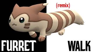 Pokémon Black amp White  Accumula Town quotFurret Walkquot remix [upl. by Nettie]