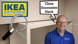 Discover the Hidden Technique for Installing Ikea Cabinets near the Ceiling [upl. by Harden]