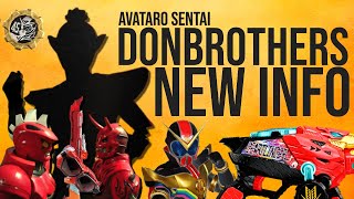 NEW AVATARO SENTAI DONBROTHERS INFO Changer Team Mecha ZenkaiserBlack Sentai 2022 暴太郎戦隊ドンブラザーズ [upl. by Shipley]