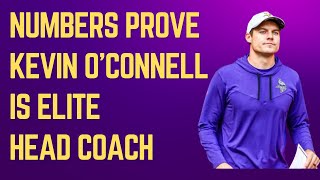 NUMBERS PROVE Minnesota Vikings HC Kevin OConnell is elite [upl. by Ayetal]