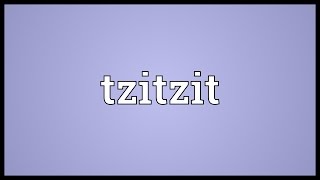 Tzitzit Meaning [upl. by Eisus321]