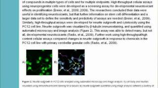 Toxicity Tests Pt 07  Neurotoxicity [upl. by Hulton]