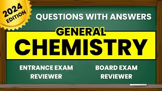 Entrance Exam Reviewer 2024  General Chemistry Reviewer  SCIENCE QUIZ [upl. by Elladine315]