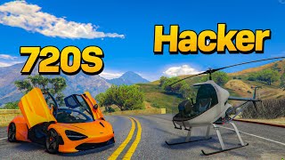 Usamos Un Hacker Y Un 720S Para Enfrentar A Un General Gta Rp [upl. by Neerehs326]