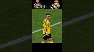 Real Madrid VS ALNassr 2024 Imaginary Ronaldo and Mbappe Aura youtube football shorts [upl. by Zebapda913]