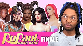 rupauls drag race season 14 finale reaction — spoiler is a winner baby  TOO MUCH DRAG [upl. by Dnomar633]