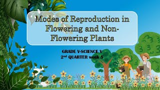 COT SCIENCE 5  2nd Quarter  REPRODUCTION OF FLOWERS [upl. by Strander]