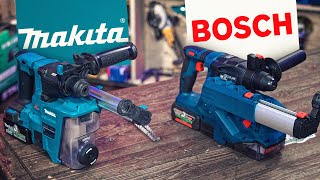 Перфораторы MAKITA DHR183 vs BOSCH GBH185 LI [upl. by Onileba815]