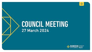 Council Meeting – 27 March 2024 [upl. by Yrohcaz]