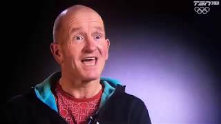 Eddie the Eagle interview [upl. by Ymmat]