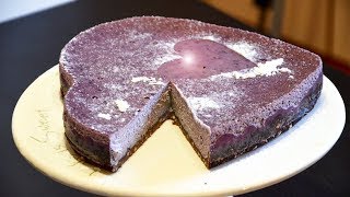 Philadelphia Cheesecake with Frozen Berries Puree [upl. by Cynara510]