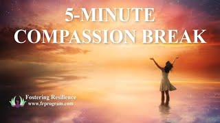 Quick 5 Minute Compassion Break  MIndful Self Compassion [upl. by Barger]