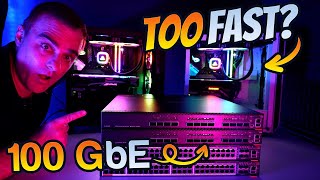 This is just too fast 100 GbE  100 Gigabit Ethernet [upl. by Roderich727]