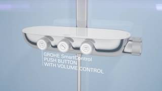 GROHE Rainshower® SmartControl  The 3DShower experience PRESS TURN SHOWER [upl. by Louls]