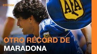 La camiseta de Maradona del Mundial 86 subastada [upl. by Arlon]