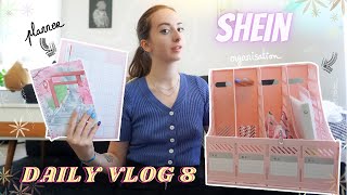 DAILY VLOG 8  papeterie Shein Selloilette vous allez comprendre ce mot [upl. by Wylen627]